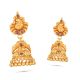 Bridal Wear Gold Jhumka Earring