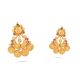Traditional Floral Gold Earring