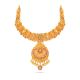 Enchanting Floral Gold Necklace