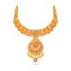 Enchanting Floral Gold Necklace