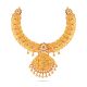 Elegant Bridal Gold Necklace