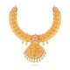 Elegant Bridal Gold Necklace