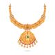 Latest Peacock Design Gold Necklace