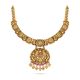 Latest Floral Gold Necklace