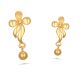 Elegant Floral Gold Earring