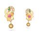 Gold Flower Earring