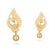 Majestic Peacock Drop Earring