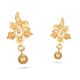 Elegant Gold Flower Earring