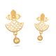 Gold Flower Earring