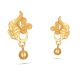 Elegant Floral Gold Earring