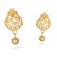 Elegant Floral Gold Earring