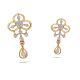 Floral Diamond Earring