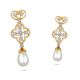 Enticing Floral Diamond Earring