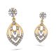 Enticing Floral Diamond Earring