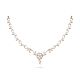 Enticing Floral Diamond Necklace