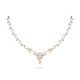 Enticing Floral Diamond Necklace