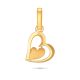 Gold Heart Kids Pendant