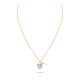 Kids Heart Diamond Pendant With Chain