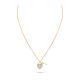 Kids Heart Diamond Pendant With Chain