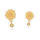 Gold Flower Earring