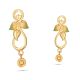 Enchanting Leaf Design Gold Earring