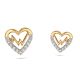 Heart Diamond Earring