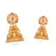 Bridal Wear Gold Jhumka Earring