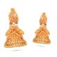 Peacock Design Jhumka Earring