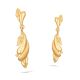 Enchanting Leaf Design Gold Earring