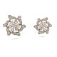 Enticing Floral Diamond Earring