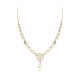 Exquisite Floral Diamond Necklace
