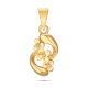 Gold Flower Pendant