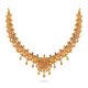 Enticing Floral Gold Necklace