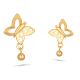 Butterfly Gold Earring