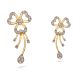 Latest Flower Design Diamond Earring