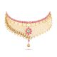 Mesmerising Ruby Emerald Choker Necklace