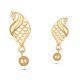 Peacock Design Gold Earring