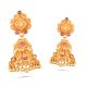 Bridal Wear Gold Jhumka Earring