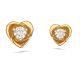 Diamond Heart Earring