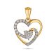 Stunning Heart Diamond Pendant