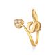 Letter S Gold Ring