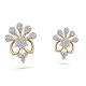 Stunning Floral Diamond Earring