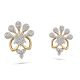 Stunning Floral Diamond Earring