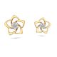 Enticing Floral Diamond Earring