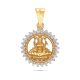 Lakshmi Diamond Pendant