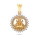 Lakshmi Diamond Pendant