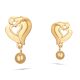 Impressive Gold Heart Earring