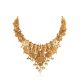 Ethnic Goddess Lakshmi With Pearl Gold Necklace