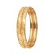 Exquisite Floral Gold Bangle