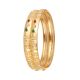 Gold Enamel Bangle